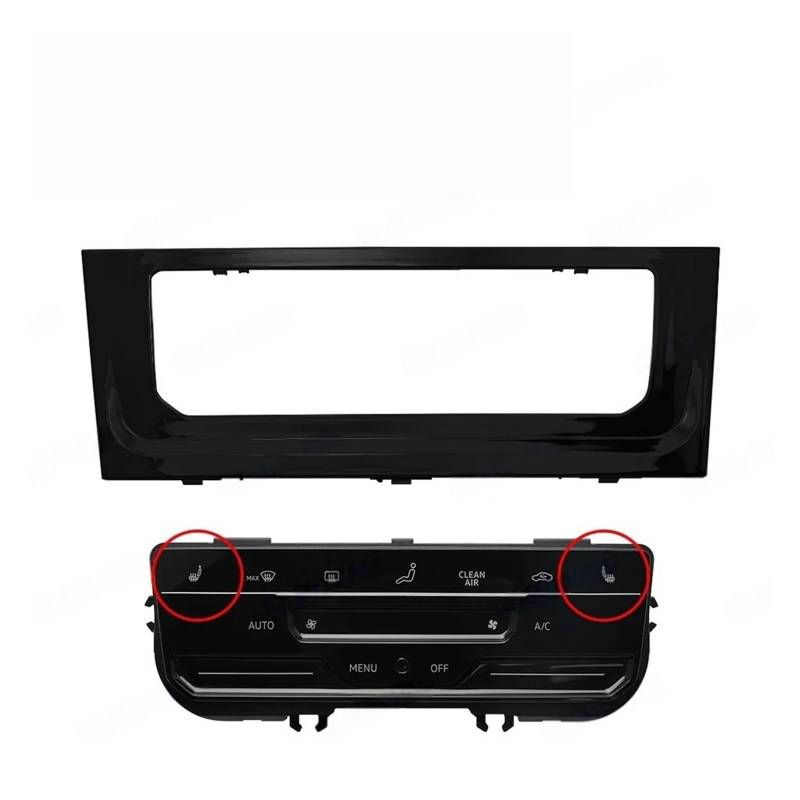 Compatible For VW Golf MK7 MK7.5 Golf 7 7.5 Golf R LCD Touch Screen Automatic Air Conditioning Panel With Seat Heating(Seat Heating Set 1) von BMKUUOSJ