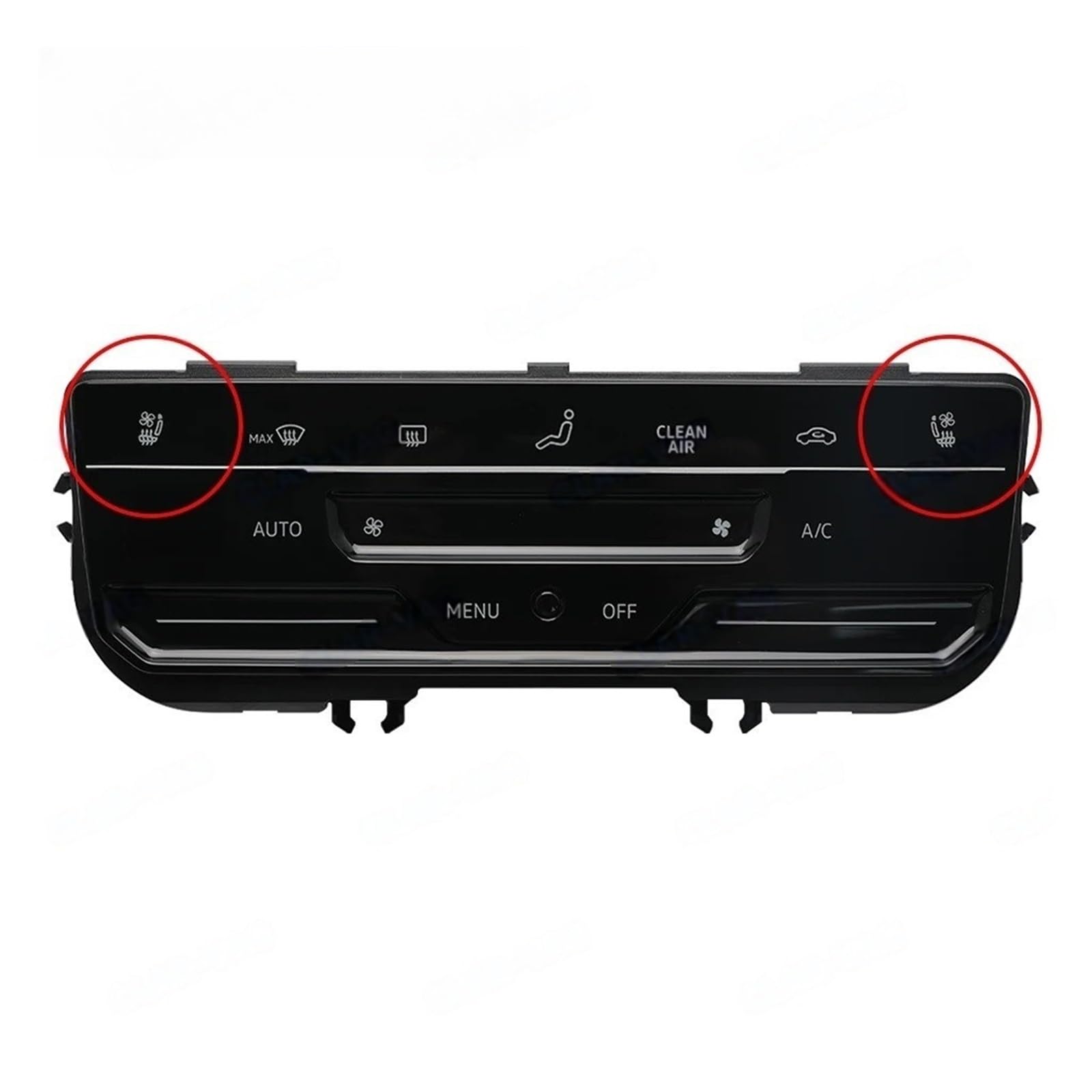 Compatible For VW Golf MK7 MK7.5 Golf 7 7.5 Golf R LCD Touch Screen Automatic Air Conditioning Panel With Seat Heating(Seat heat Vent) von BMKUUOSJ