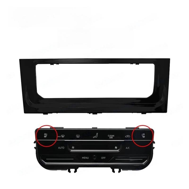 Compatible For VW Golf MK7 MK7.5 Golf 7 7.5 Golf R LCD Touch Screen Automatic Air Conditioning Panel With Seat Heating(Ventilate Set 1) von BMKUUOSJ