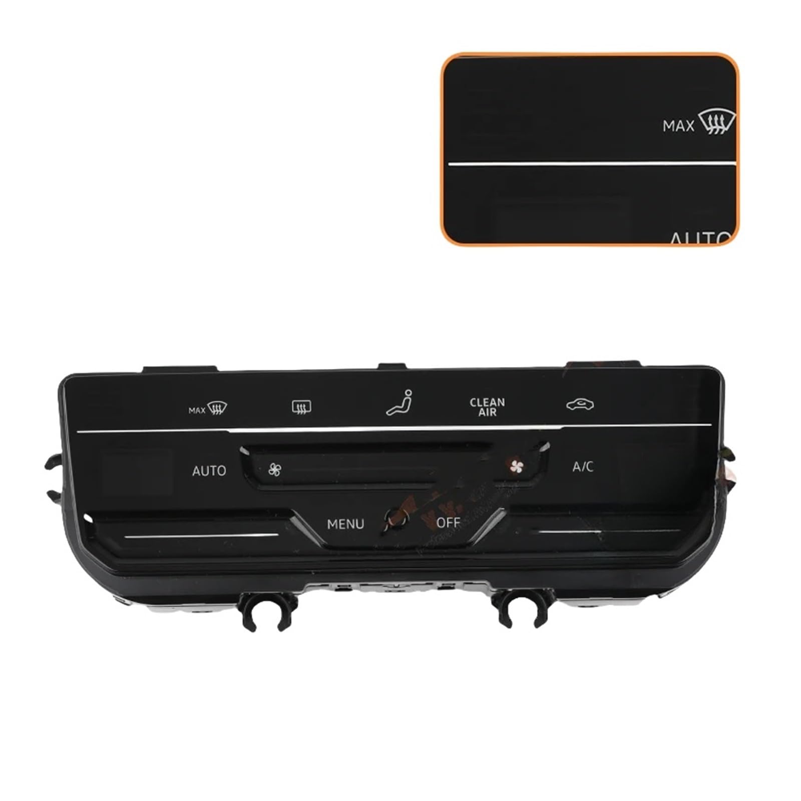 LCD Touch Screen Automatic Air Conditioning Panel With Seat Heating Compatible For VW Golf 7 7.5 MK7 Golf R(No seat heating B) von BMKUUOSJ