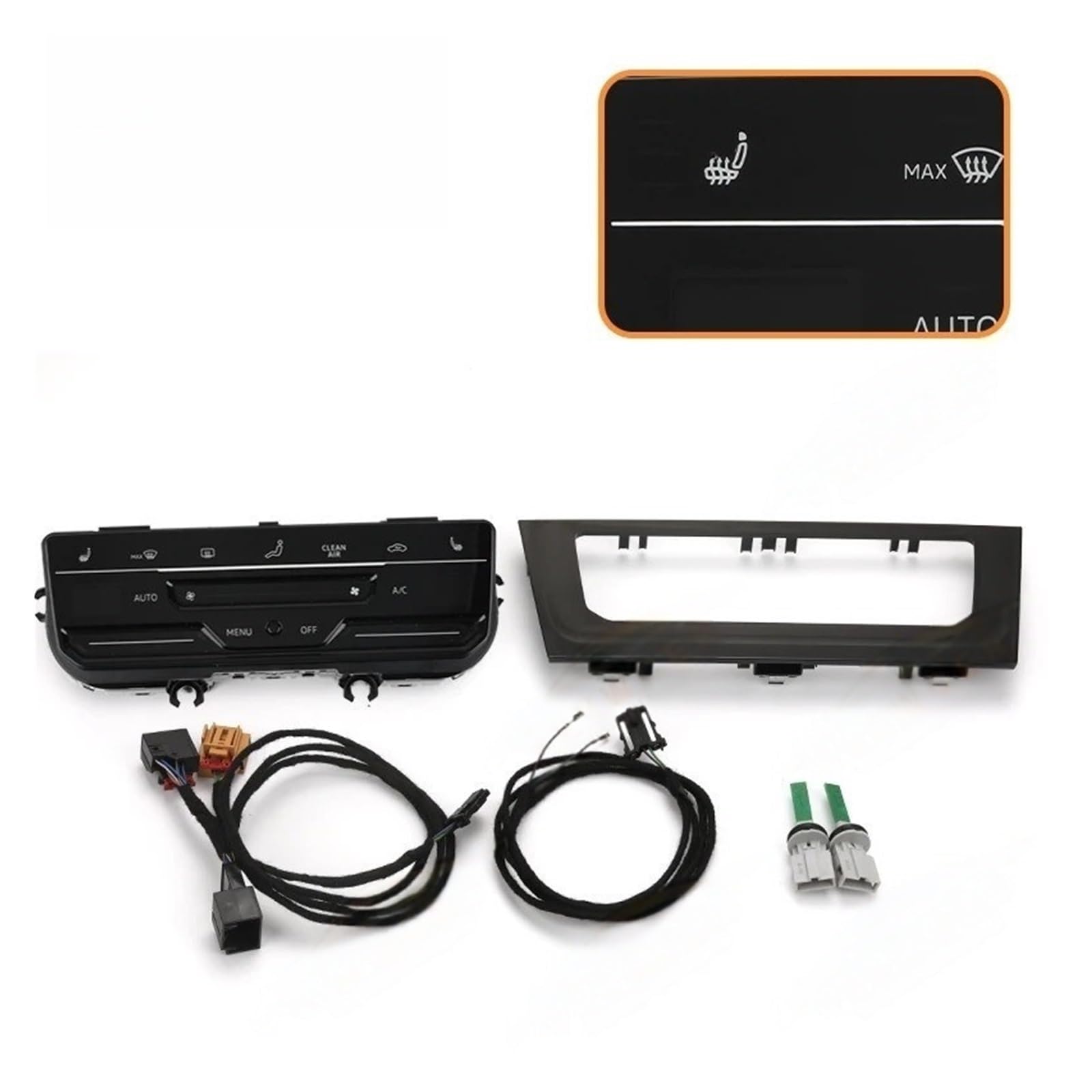 LCD Touch Screen Automatic Air Conditioning Panel With Seat Heating Compatible For VW Golf 7 7.5 MK7 Golf R(With seat heating) von BMKUUOSJ