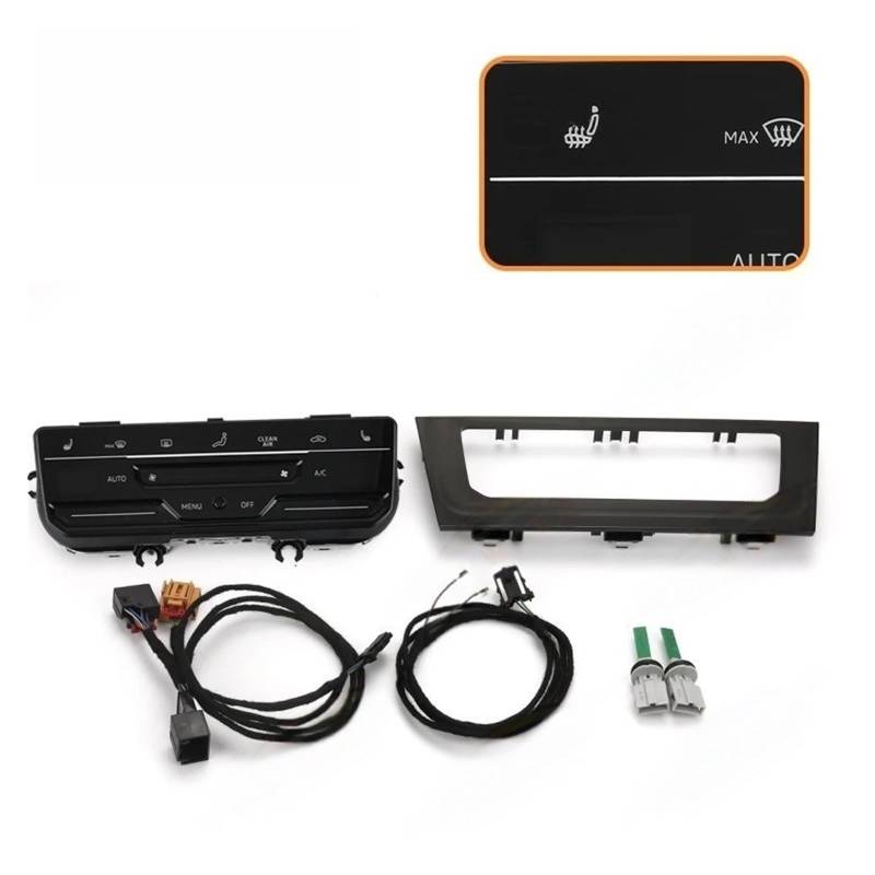LCD Touch Screen Automatic Air Conditioning Panel With Seat Heating Compatible For VW Golf 7 7.5 MK7 Golf R(With seat heating) von BMKUUOSJ