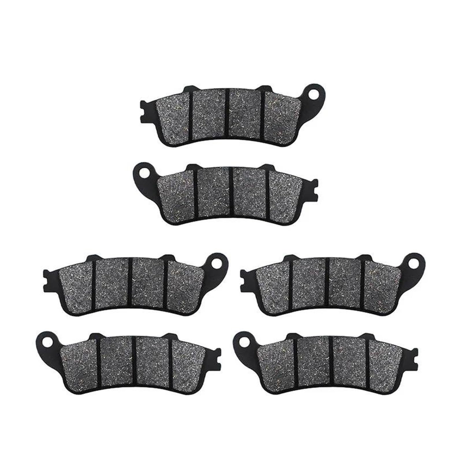 Bremsbelag Motorrad Bremsbeläge Für VFR800 XL1000 CB1100 CBR1100 ST1100 ST1300 CTX1300 GL1800 VTX1800 FJS400 FJS600 NT 650 700 FA261 Motorrad Bremsbelagsatz(3 Paare) von BMLGPGBCDW