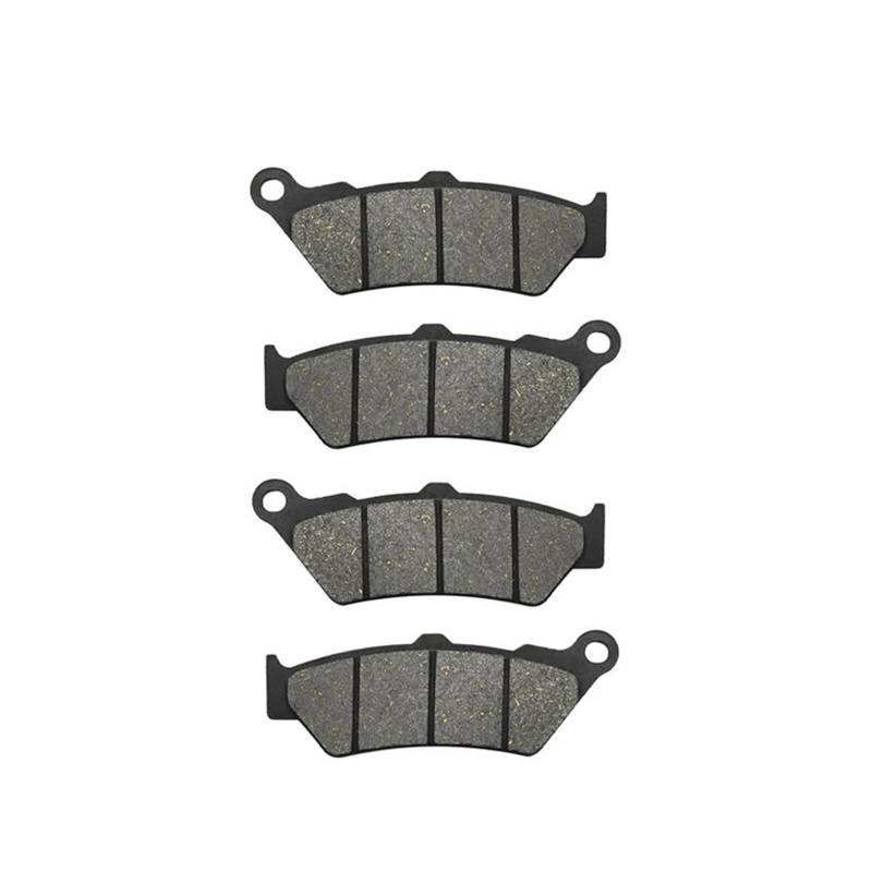 Bremsbelag Motorrad Für B&MW C1 125 200 G650X F650CS F650GS F650ST G650GS Motorrad Vorne Hinten Bremsbeläge Scheiben Bremsbelagsatz(2 Paar vorne) von BMLGPGBCDW