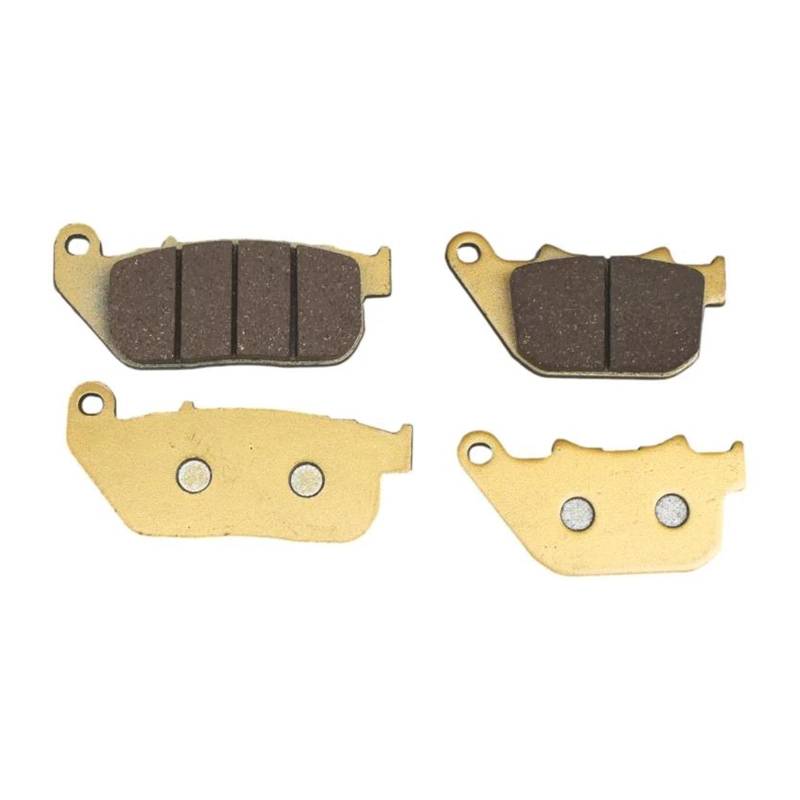Bremsbelag Motorrad Für Harley XL50 L883 Für Eisen XL 883 Für Sportster Custom XL1200 XL 1200 XL1200V XL1200X 48 Motorrad Vorne Hinten Bremsbeläge Bremsbelagsatz(VORDERSEITE UND RÜCKSEITE) von BMLGPGBCDW