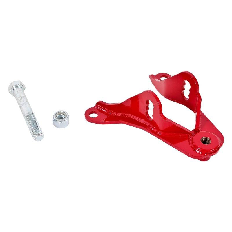 BMR Suspension UCM002R Control Arm Bracket, Relocation, Upper, Bolt-On, Steel, Red Powder Coat, Ford Mustang 2011-14, Kit von BMR