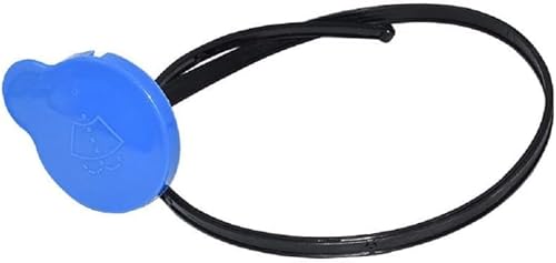 BMTick 1 Stück Windschutzscheiben-Waschbehälter-Deckel kompatibel mit Qashqai J10 - ABS-Kunststoffdeckel mit schwarzem flexiblen Griff - Ersatz-Windschutzscheiben-Waschbehälterkappe BMTick 1 Stück Windschutzscheiben-Waschbehälter-Deckel kompatibel mit Qashqai J10 - ABS-Kunststoffdeckel mit schwarzem flexiblen Griff - Ersatz-Windschutzscheiben-Waschbehälterkappe von BMTick
