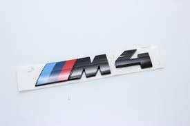 M4 Emblem Heckkappe Schwarz M4 Emblem Heckkappe Schwarz von BMW