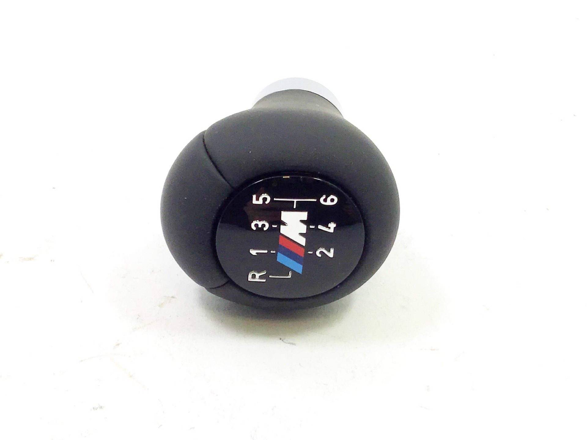 BMW (2001 +) Shift Knob 6-Gang-///M Sport Logo Echtleder beschwert von BMW