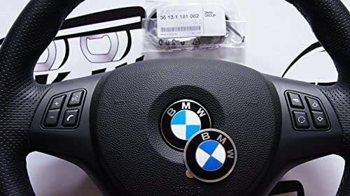 BMW 36131181082 Emblem Logo 45 mm Zentrum Lenkrad Cap Badge Decal Sticker von BMW