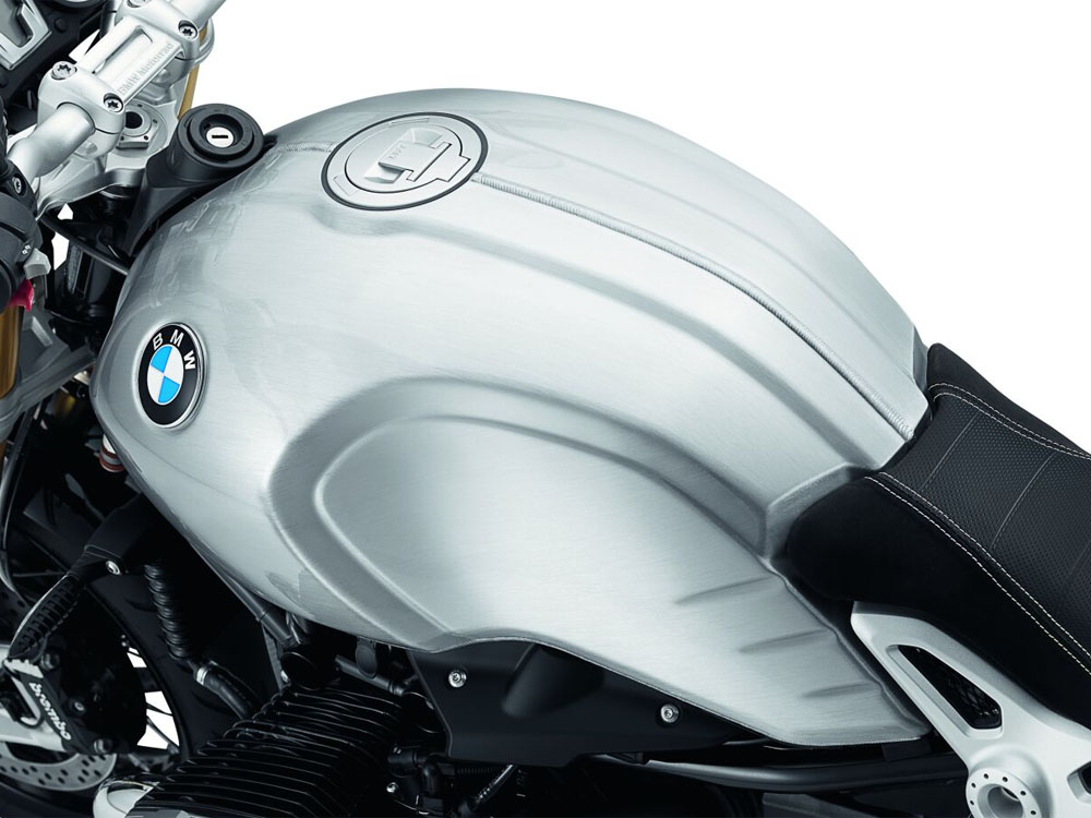 BMW Aluminiumtank handgebürstet (sichtbare Schweißnaht) RnineT / Pure / Scrambler / Urban (K21/K22/K23/K33) von BMW