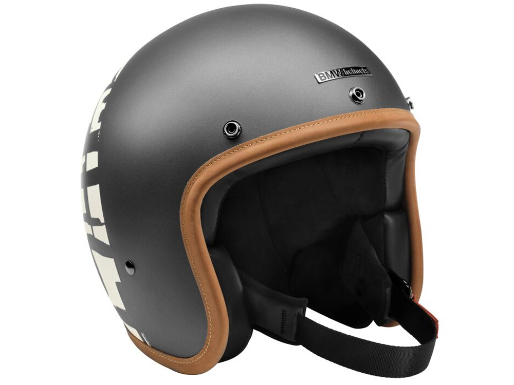 BMW Bowler Gunmetal Integralhelm Farbe: Grau Größe: 60/61 von BMW