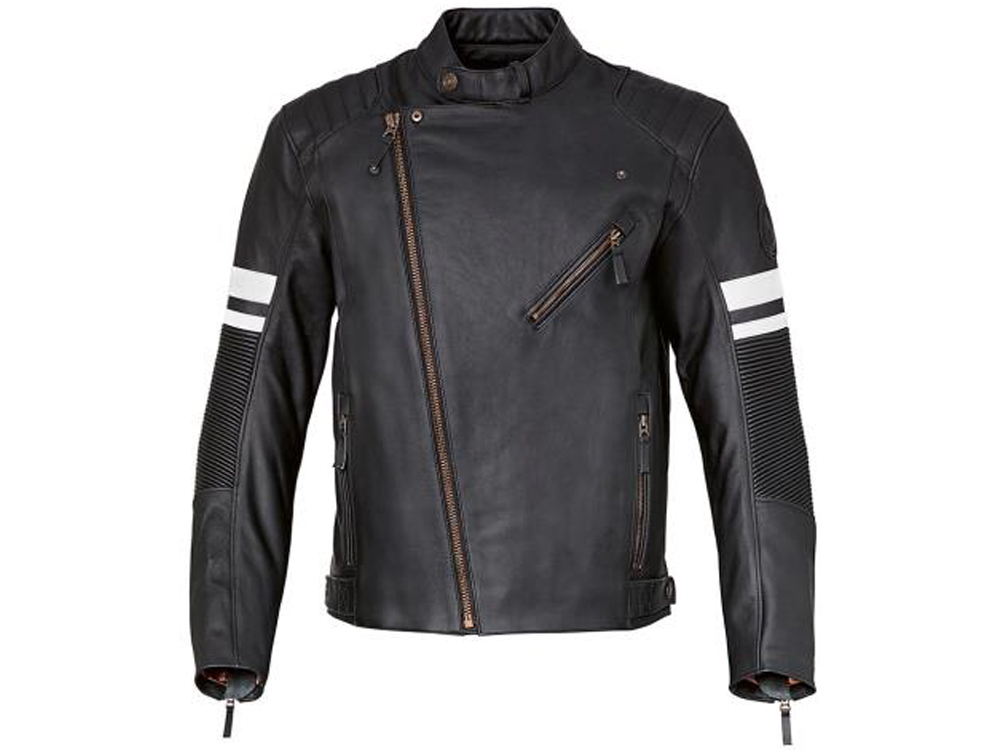 BMW Charlottenburg Motorradjacke Herren Farbe: Schwarz Größe: 50 von BMW