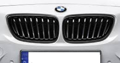OEM F22 2 Coupé M Performance schwarz hochglanz Front Grill Paar von BMW