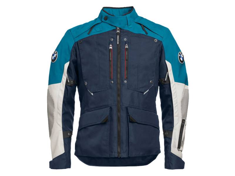 BMW GS Rallye Motorradjacke Herren (blau) Farbe: Blau Größe: 58 von BMW