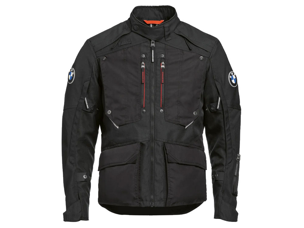BMW GS Rallye Motorradjacke Herren (schwarz) Farbe: Schwarz Größe: 48 von BMW