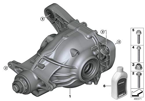 BMW Hypoid Axle Oil G4 0,5L Achsöl 3er 5er 8er X3 X4 X5 X7 Z4 von BMW