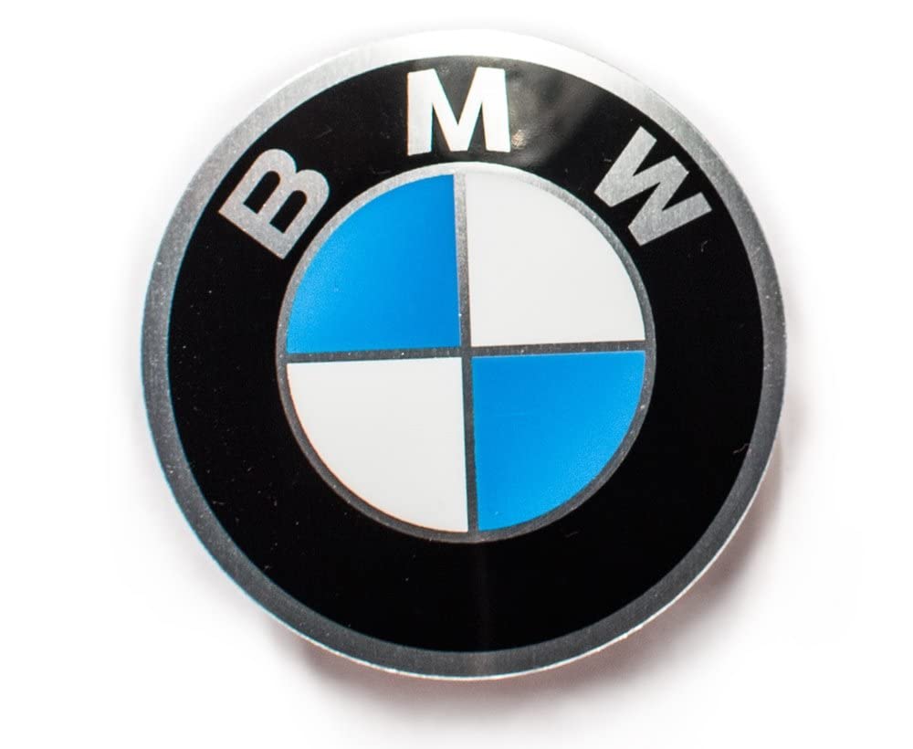 BMW 36131181082 Emblem Logo 45 mm Lenkrad Cap Badge Aufkleber von BMW