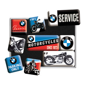 BMW Magnet-Set "Motorcycles", 9-teilig von BMW