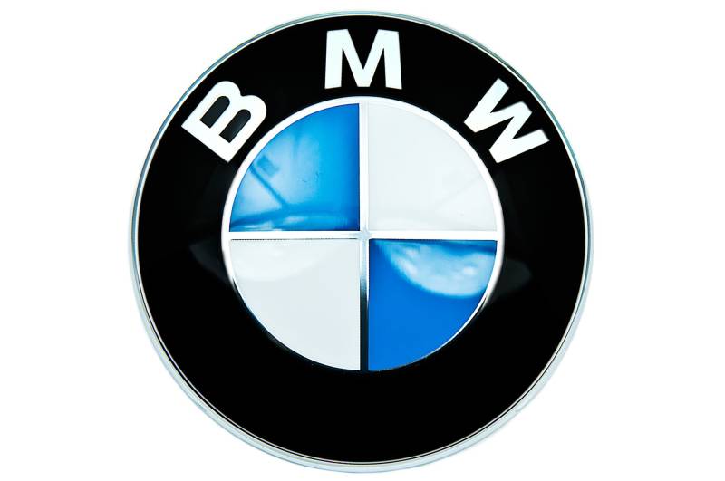 BMW Motorhaubenemblem, original von BMW
