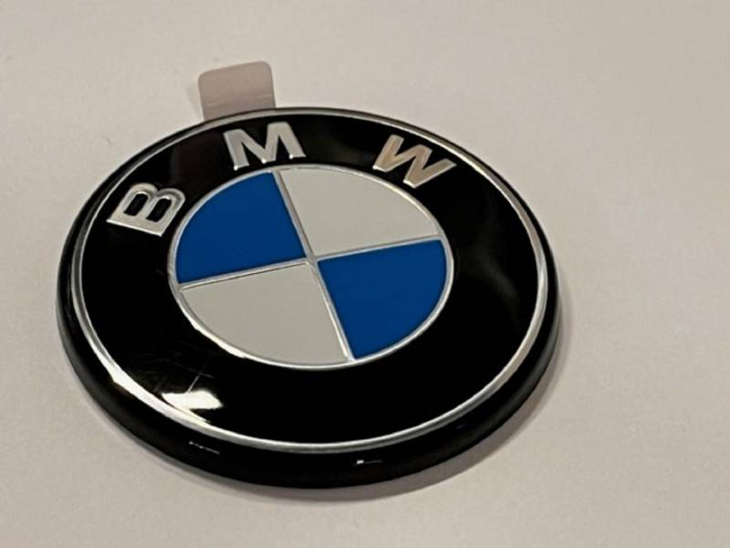 BMW Motorrad Emblem Plakette Gepäckbrücke 45mm 31427708518 von BMW