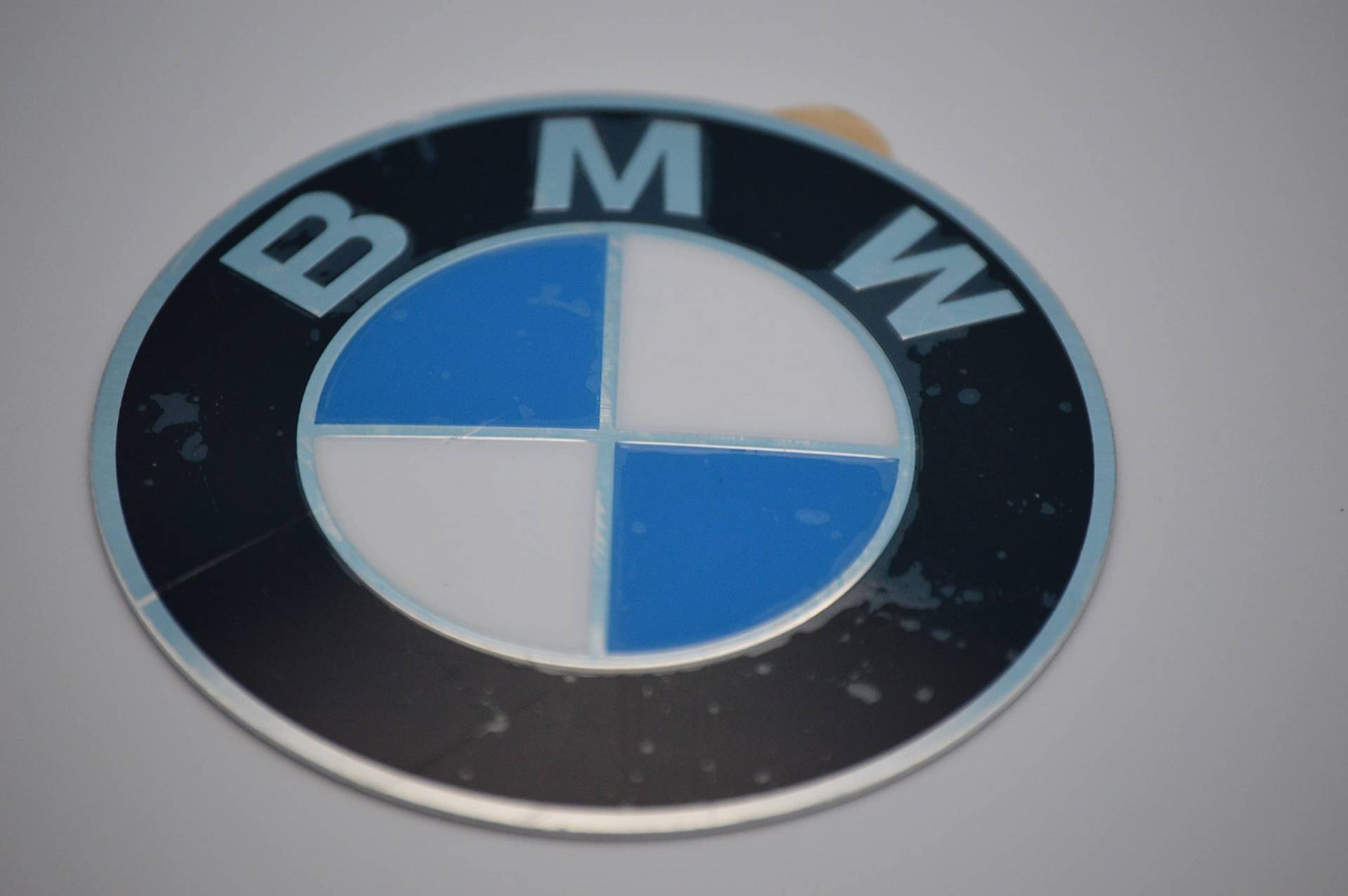 Original Plakette mit Klebefolie D=58mm von BMW