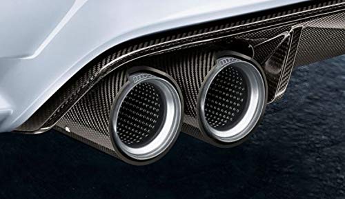 BMW Original Endrohrblende M Performance Endrohrblende Carbon für M2 F87 | M3 F80 | M4 F82 F83 von BMW
