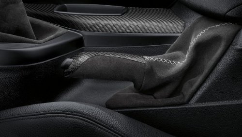 BMW Original Handbremsgriff M Performance Carbon mit Alcantarabalg für 2er F22 von BMW