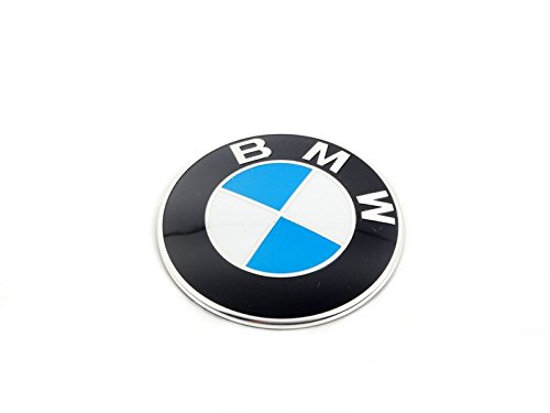 BMW Original Plakette 82 mm Durchmesser, passend für E81 E82 E87 E87 LCI F20 51767288752 von BMW