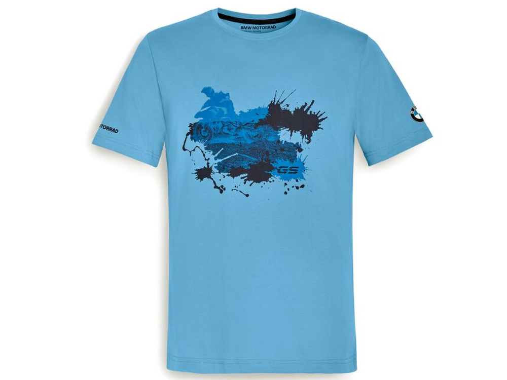 BMW R1250GS Bike T-Shirt Farbe: Blau Größe: S von BMW