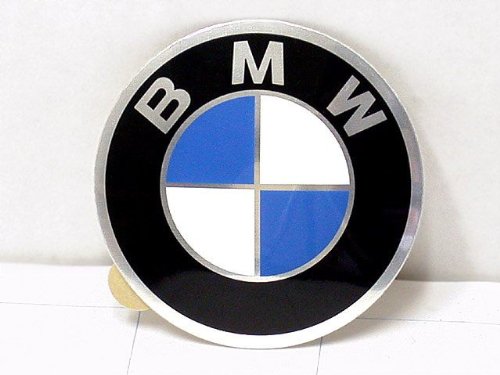 BMW Radnabenkappen-Emblem, 58 mm, Original-Aufkleber für Radkappen von BMW