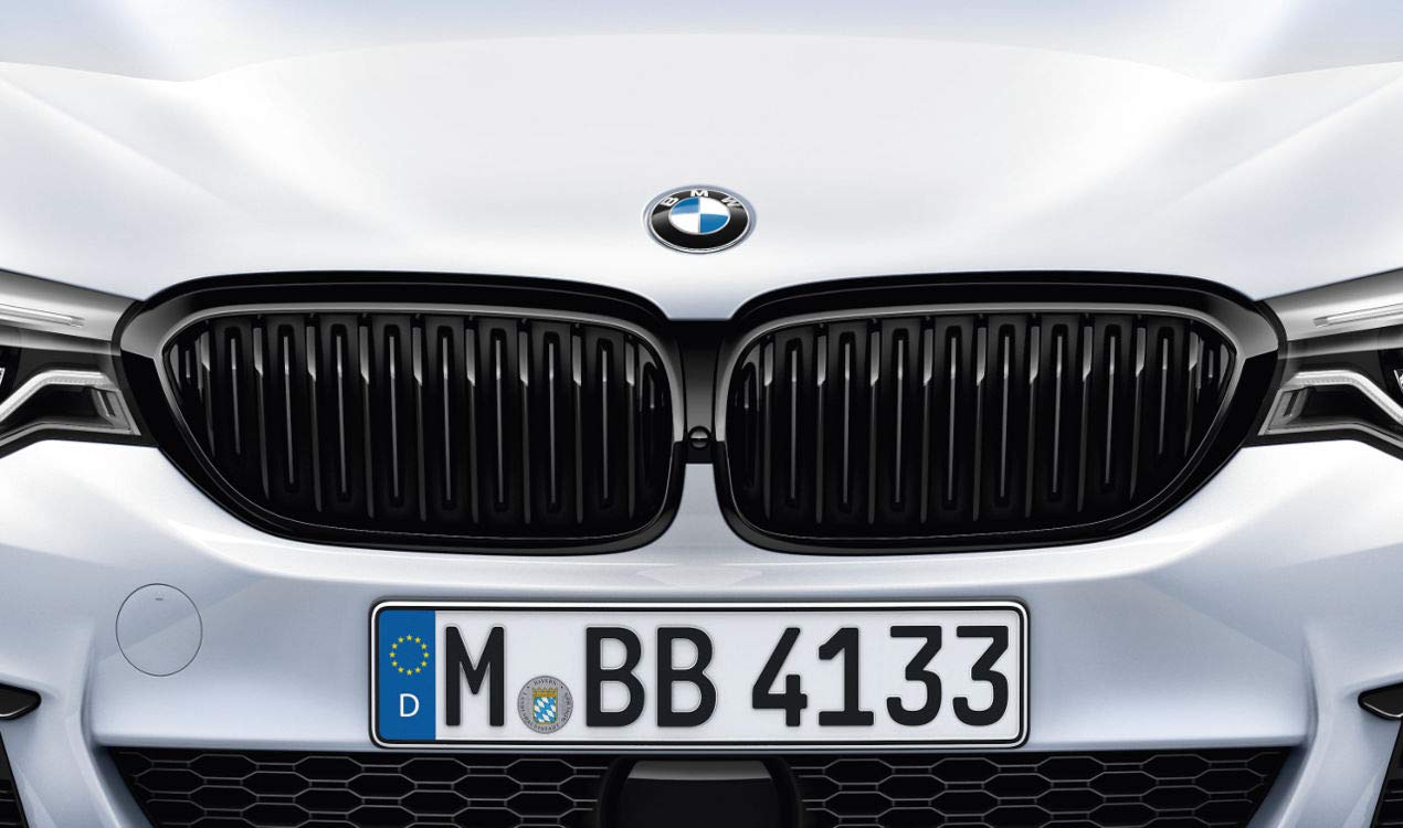 ORIGINAL BMW M Performance Kühlergrill Niere SCHWARZ G30 G31 links 51712430993 von BMW