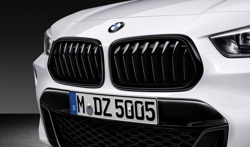 ORIGINAL BMW M Performance Kühlergrill Niere Schwarz X2 F39 links 51712455247 von BMW