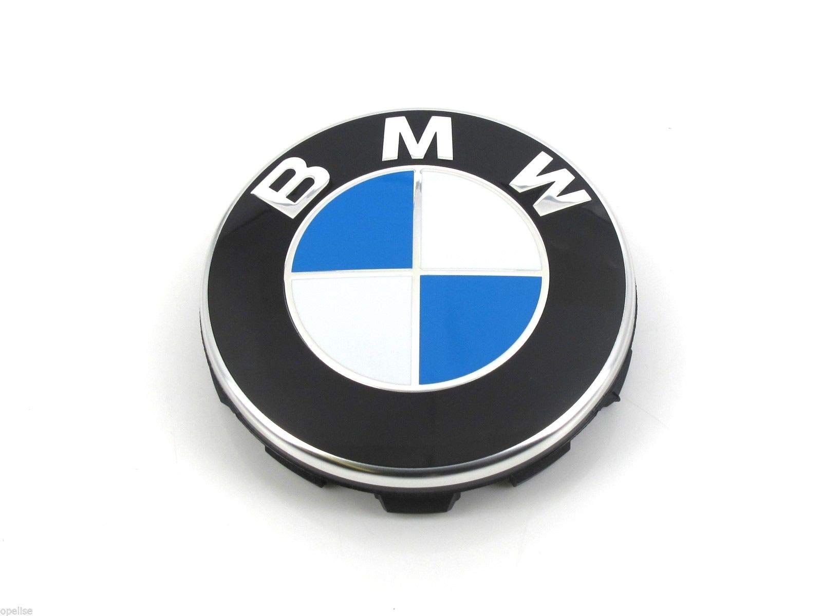 Original BMW Nabenabdeckung 1 Stück Nabendeckel Mittellochdeckel mit Chromrand einzeln von BMW