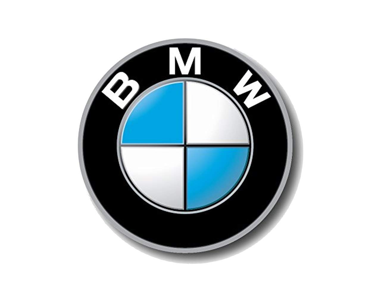 Original BMW Plakette geprägt mit Klebefolie D=70MM 3er 5er 6er 7er 8er X5 Z1 Z3 Z4 (1) von BMW