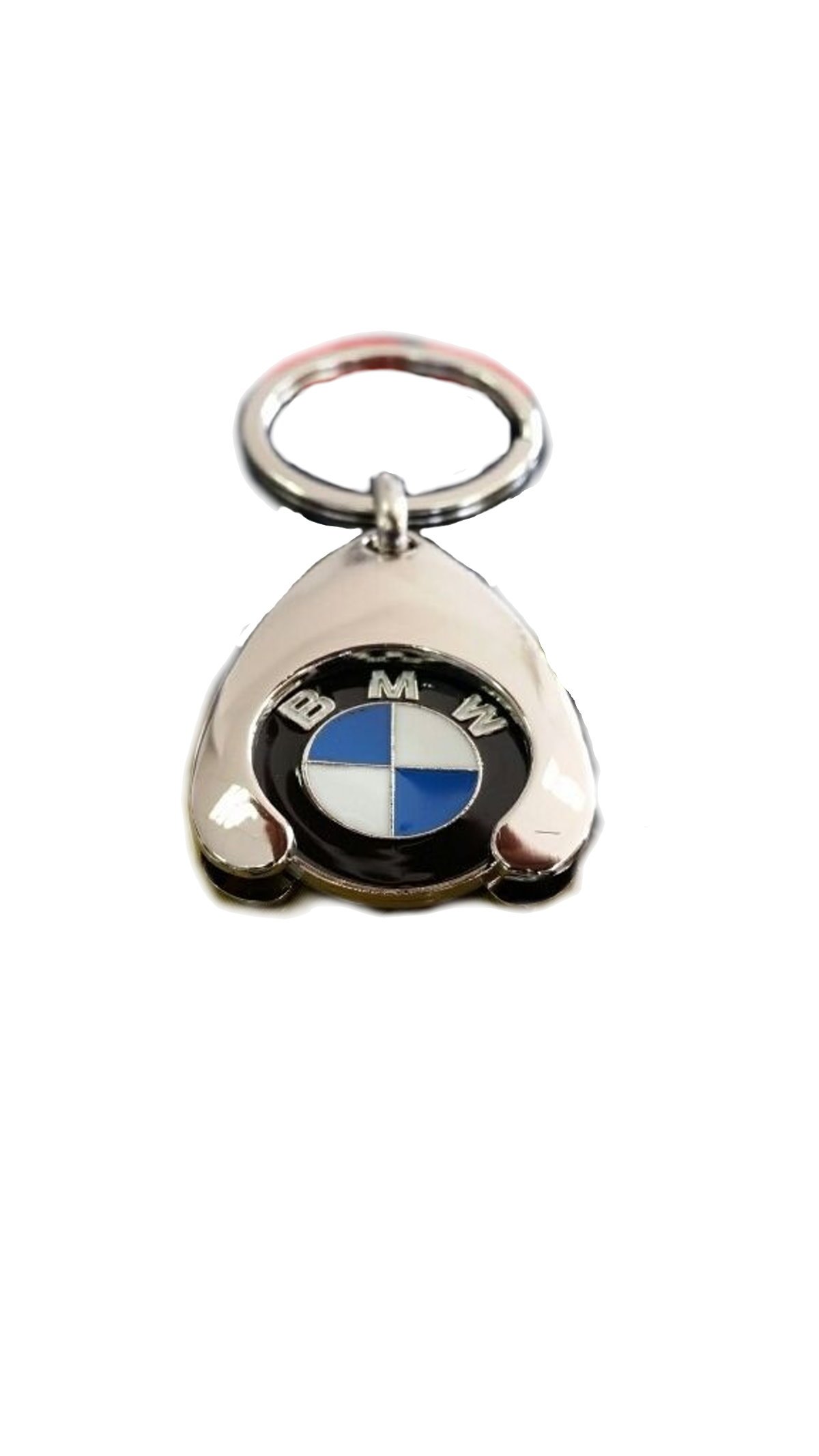 BMW Original Schlüsselanhänger Einkaufs Chip Einkaufswagen Einkaufschip 80272446749 1er 2er 3er 4er 5er 6er 7er X1 X2 X3 X4 X5 X6 (1) von BMW