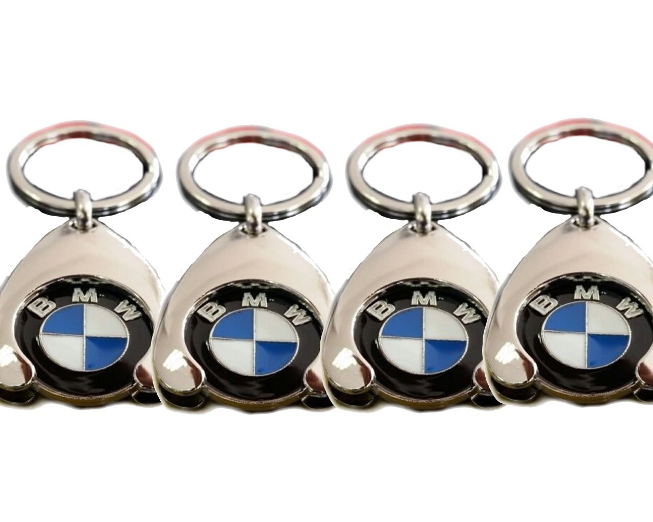 Original BMW Schlüsselanhänger Einkaufs Chip Einkaufswagen Einkaufschip 80272446749 1er 2er 3er 4er 5er 6er 7er X1 X2 X3 X4 X5 X6 (4) von BMW