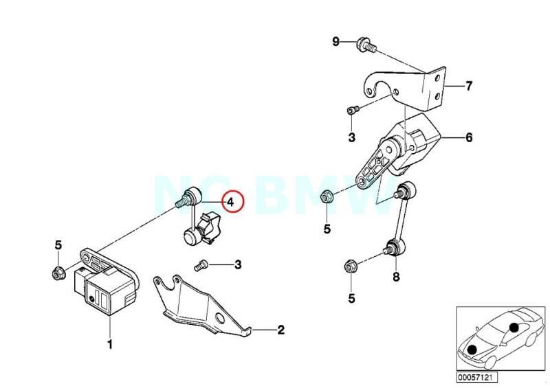 Original BMW Winkelgelenk - BMW Position Sensor - Sensor - Automotive von BMW