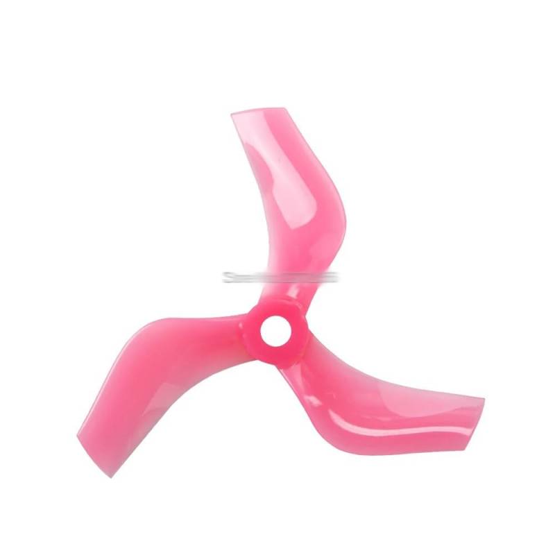 Propeller 2 Paar 75 mm Kanalpropeller PC 3-Blatt-Propeller CW CCW 5 mm for 1408–1808 Motor RC FPV Racing Drone Teil ersetzen(Pink 2pair) von BNEAIGHW