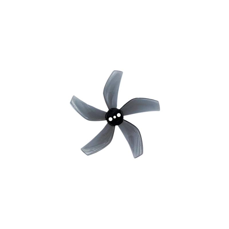 Propeller 4 Paar 8 Stück D51 2020 2 x 2 x 5 2 Zoll 50,3 mm 5-Blatt-PC-Propeller 1,5 mm kompatibel mit RC FPV Racing BETA85X Drohne Teil ersetzen(Clear Gray) von BNEAIGHW
