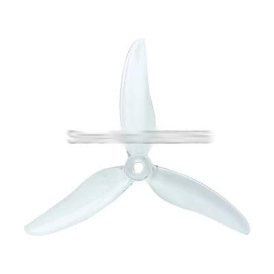Propeller 4PCS/ 2Pairs 51499 5 Zoll 3-Blatt Propeller Kompatibel mit RC Drone FPV Racing 2207 2306 Motor Teil ersetzen(2 pair Transparent) von BNEAIGHW