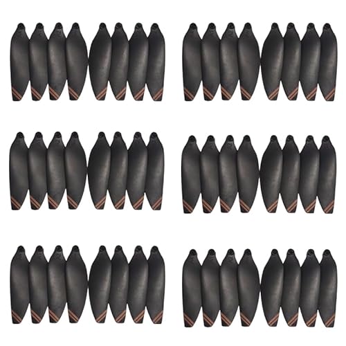 Propeller Propeller Drohnenblätter Maple Leaf Quadcopter kompatibel mit V168 Pro Ersatzpropeller Zubehör Teil ersetzen(V168 6Set Propellers) von BNEAIGHW