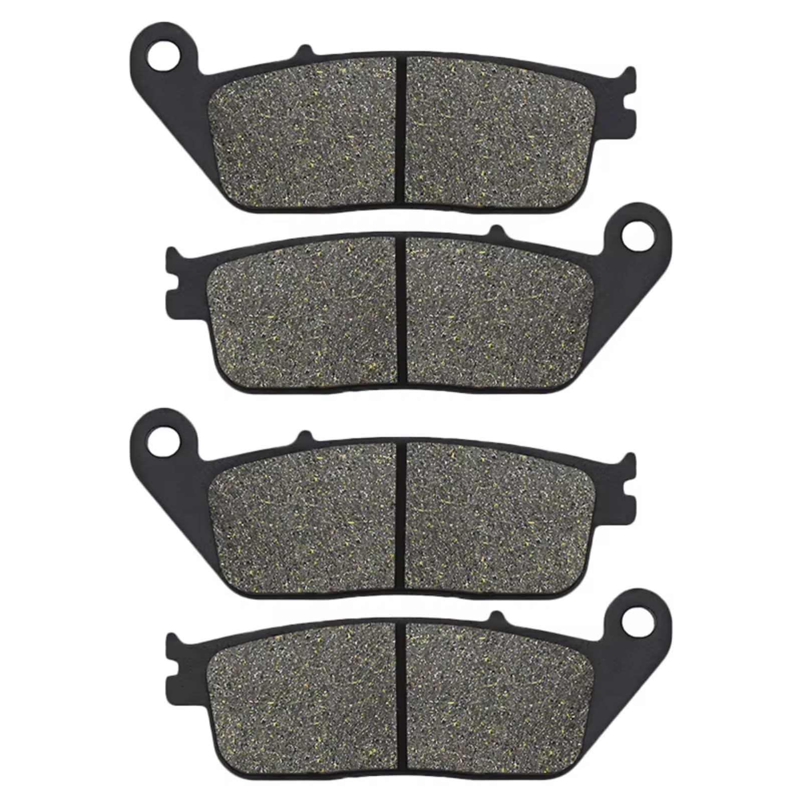 BNHIOPP Bremsbeläge Motorrad Für C600 Für Sport Highline 2013 2014 2015 Motorrad Vorne Hinten Bremsbeläge Motorrad Zubehör Motorrad Bremsbelag(2 Pairs Front) von BNHIOPP