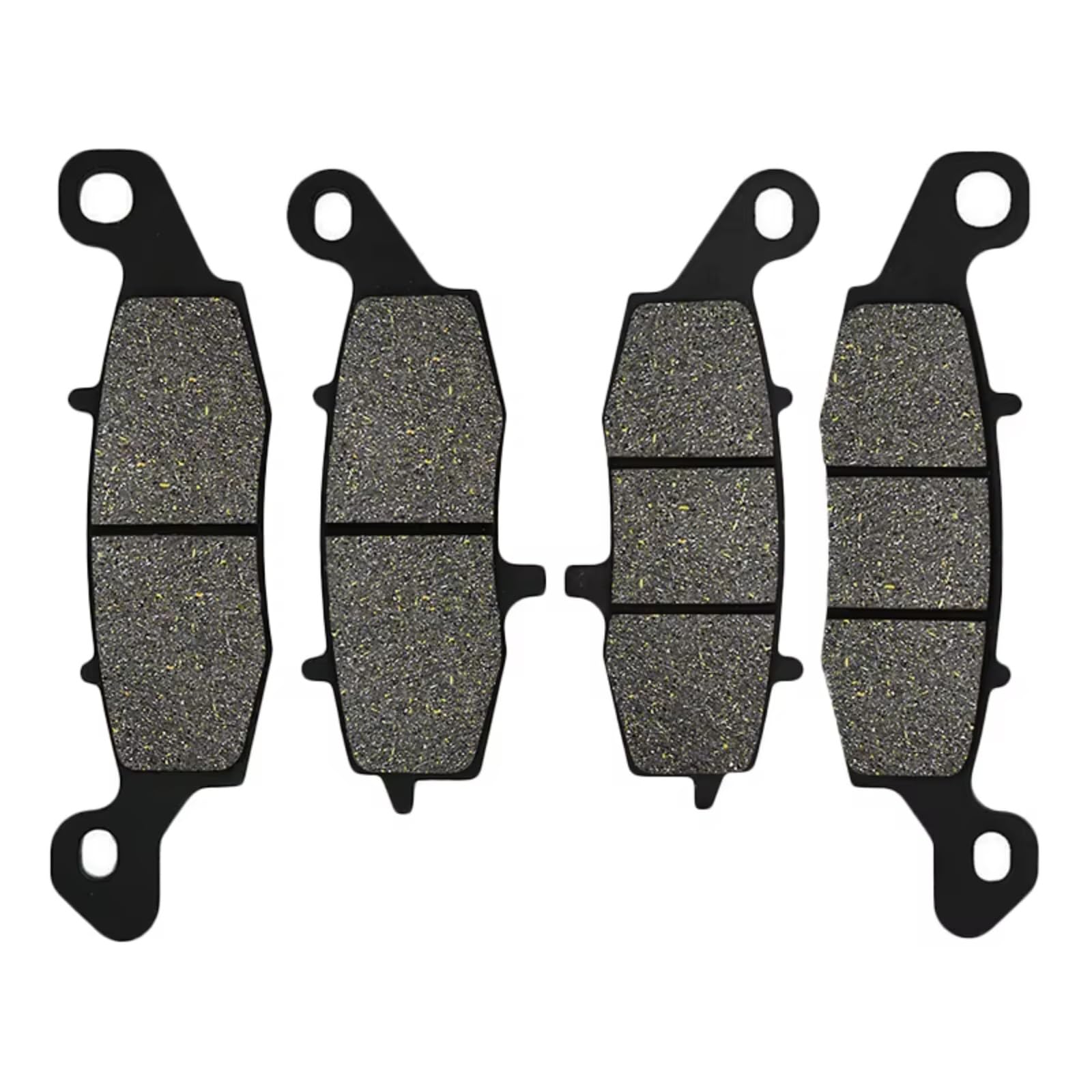 BNHIOPP Bremsbeläge Motorrad Kompatibel Mit Für GPZ1100 F1 (ABS) 1996 1997 1998 Motorrad-Bremsbeläge Vorne Und Hinten, Motorrad-Bremsbeläge Vorne(2 Pair Front Set) von BNHIOPP