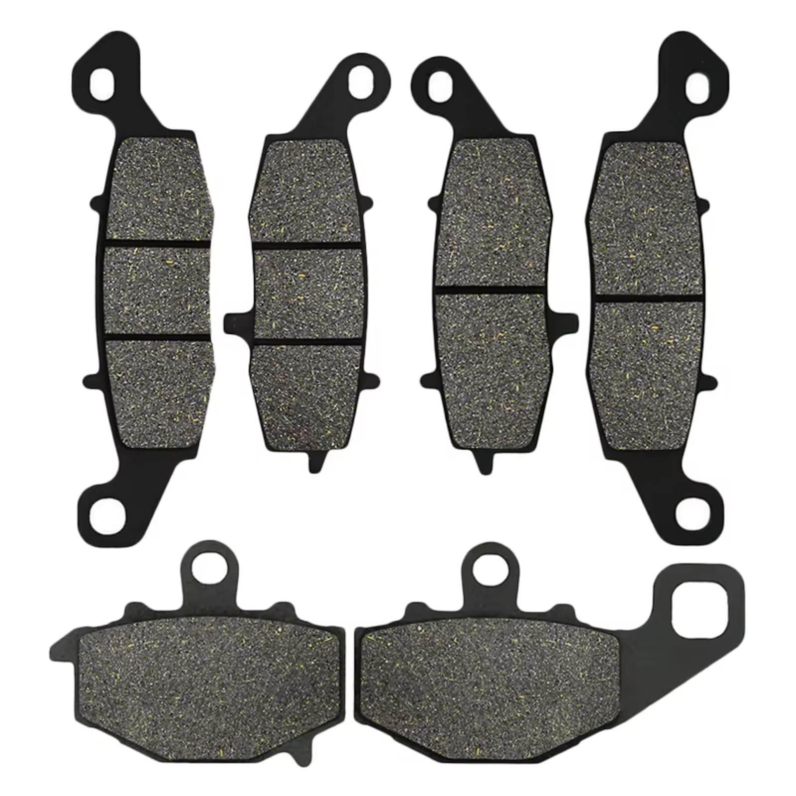 BNHIOPP Bremsbeläge Motorrad Kompatibel Mit Für ZRX400 E3 (Für ZR400 E3) 1996 Motorradzubehör Motorrad Vorne Hinten Bremsbeläge(Front and Rear) von BNHIOPP