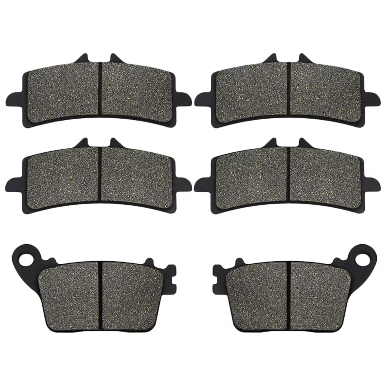 BNHIOPP Bremsbeläge Motorrad Kompatibel Mit Suzuki Für GSXR750 2011 2012 2013 2014 2015 2016 2017 2018 2019 2020 2021 Motorradzubehör Vorne Hinten Bremsbeläge(Front and Rear) von BNHIOPP