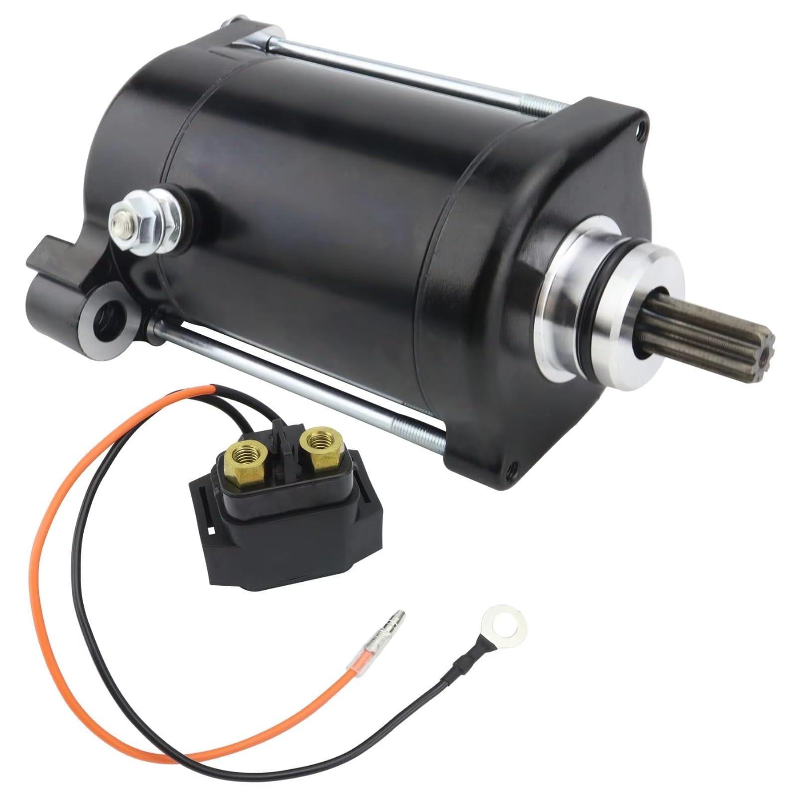 BNHIOPP Starterrelais Kompatibel Mit Yamaha Für MJ-650TX FN82 1991 Für MJ650TX FN8K Für WB650 GA77 1994 Motorrad-Startermotor Für Relais 6M6-81800-10 6G1-81941-10 18420 BNHIOPP Starterrelais Kompatibel Mit Yamaha Für MJ-650TX FN82 1991 Für MJ650TX FN8K Für WB650 GA77 1994 Motorrad-Startermotor Für Relais 6M6-81800-10 6G1-81941-10 18420 von BNHIOPP