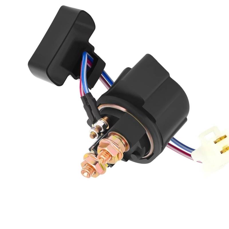 BNHIOPP Starterrelais Kompatibel Mit Yamaha Für SR185 Für Virago Für XV920R 1981–1982 Für YTM200E 1983 1984 1985 Starter-Magnetschalter Für Relais 3ay-81940-00-00 3sx-81940-00-0 von BNHIOPP