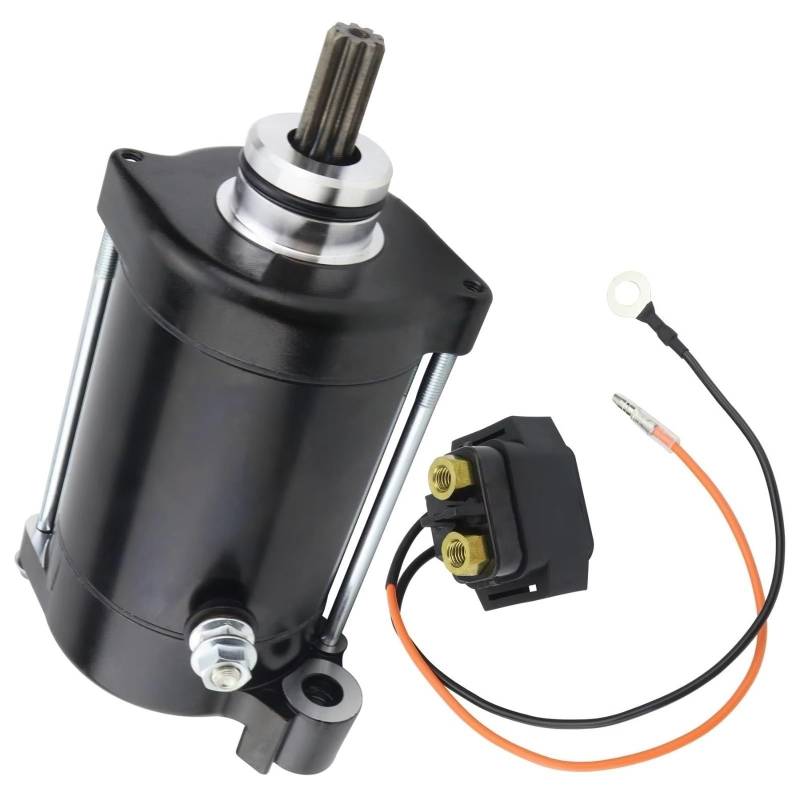 BNHIOPP Starterrelais Kompatibel Mit Yamaha Für WR650S FK7 FJ0 1990 Für SJ650 EW28 Für WRA650S FJ0 1992 Motorrad-Startermotor Für Relais 6M6-81800-10 6G1-81941-10 18420 von BNHIOPP