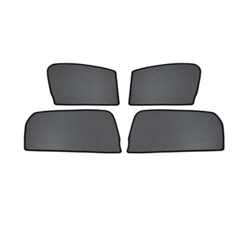 Auto Seitenscheibe Sonnenblende für Audi A4 Avant B9 2015–2019 2020 2021 2022 2023 2024, Faltbar Verdunkelung Vorhang Sichtschutz Schutz,A/4pcs Side von BNJFW